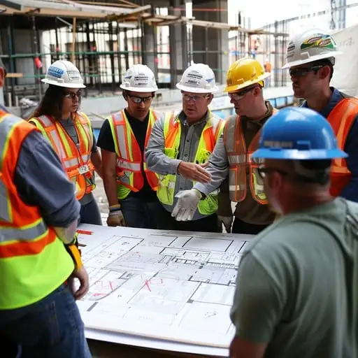 Site team meeting